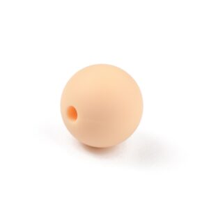 Siliconen, 12mm - Rond - PeachPuff