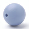 Siliconen, 12mm - Rond - Cornflower Blue