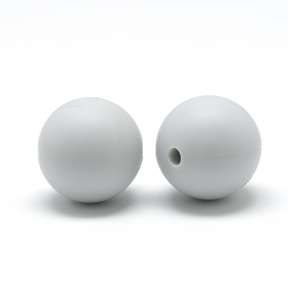 Siliconen, 12mm - Rond - Grey - Afbeelding 2