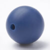 Siliconen, 9mm - Rond - Marine Blue