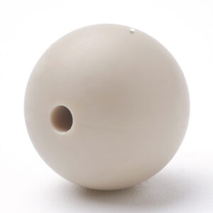 Siliconen, 9mm - Rond - Moccasin