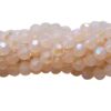 Facet Rond - Opaque Salmon AB