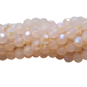 Facet Rond - Opaque Salmon AB
