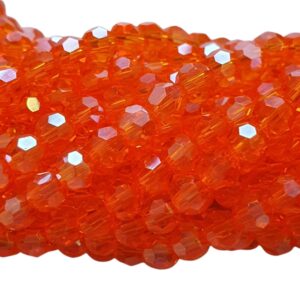 Facet Rond - Orange - Luster