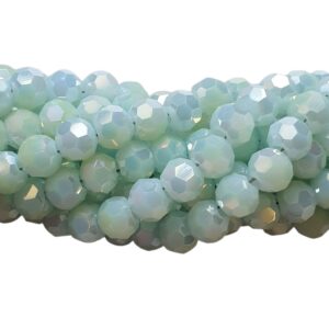 Facet Rond - Pale Green - Full Luster