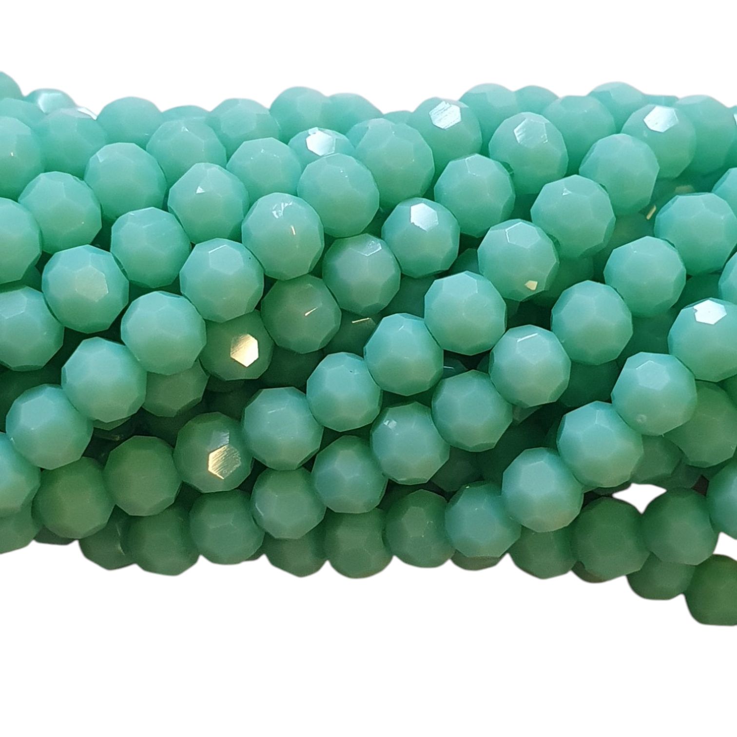 Facet Rond - Turquoise Green