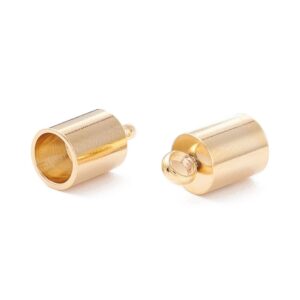 Eindkap - Gold-plated RVS