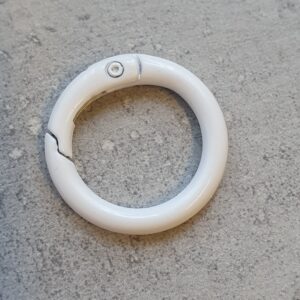 Sleutelhanger Ring - White