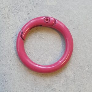 Sleutelhanger Ring - Hot Pink
