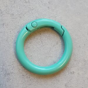 Sleutelhanger Ring - Turquoise Green