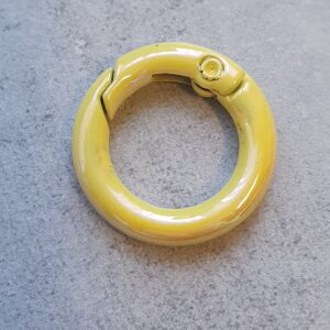 Sleutelhanger Ring - Shimmer - Yellow