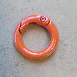 Sleutelhanger Ring - Shimmer - Orange
