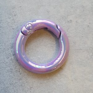 Sleutelhanger Ring - Shimmer - Purple
