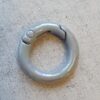 Sleutelhanger Ring - Shimmer - Dark Lilac/Grey