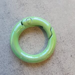 Sleutelhanger Ring - Shimmer - Light Green