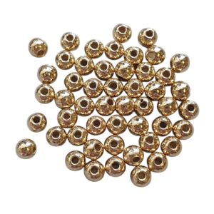 Metallook kraal - Goud-kleurig