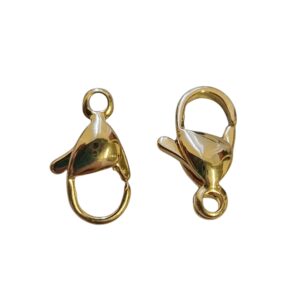 Karabijn Sluiting - Gold-plated RVS (glimmend)
