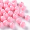 Acryl, Candy Beads - Opaque Light Pink
