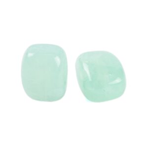 Acryl, Candy Beads, Pillow - Imi Gemstone, Mint Green