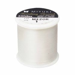 Miyuki Rijggaren 0,2 mm - White
