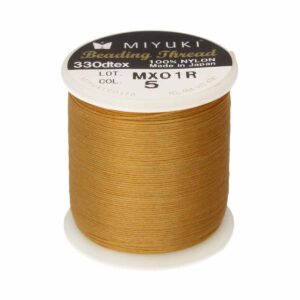 Miyuki Rijggaren 0,2 mm - Gold
