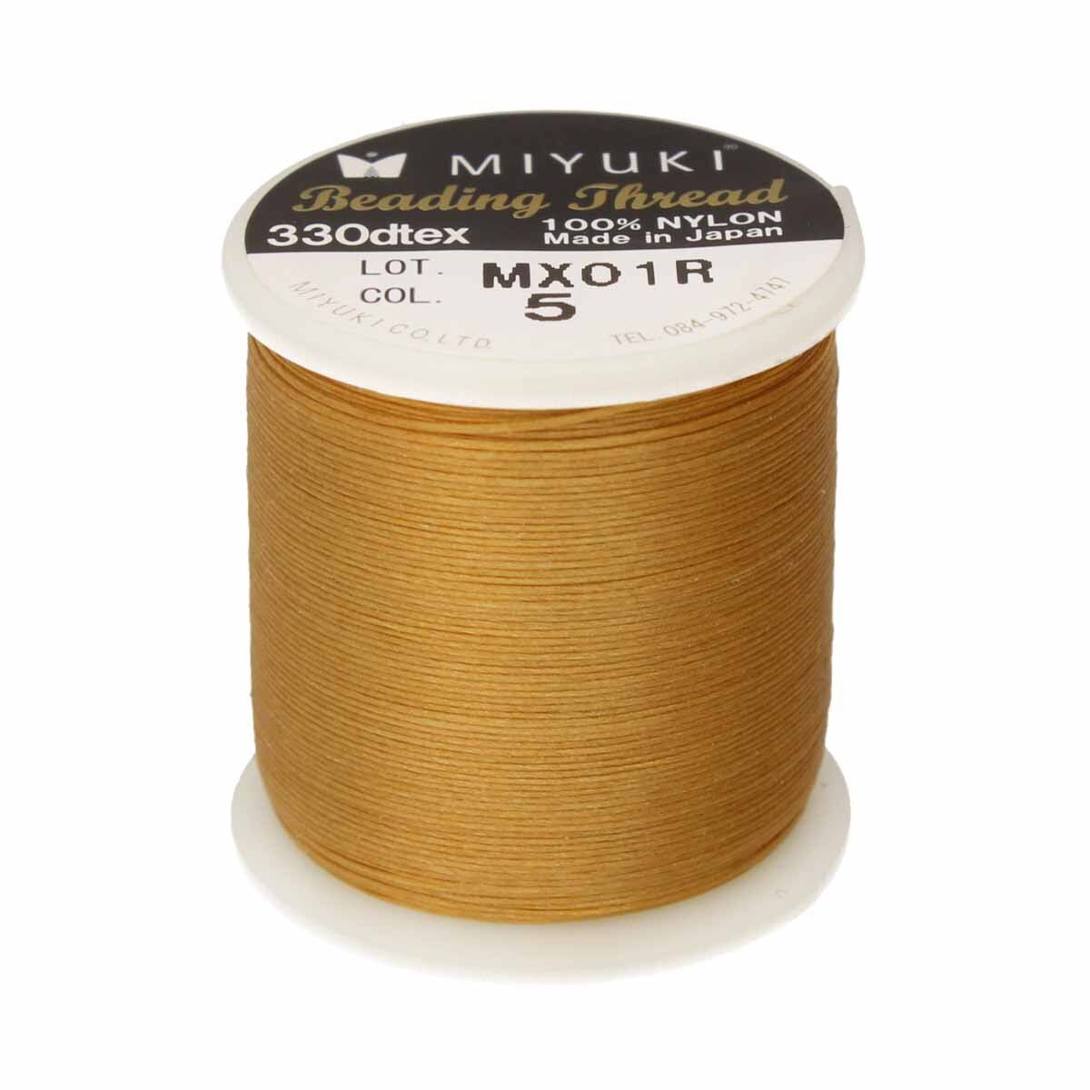Miyuki Rijggaren 0,2 mm - Gold
