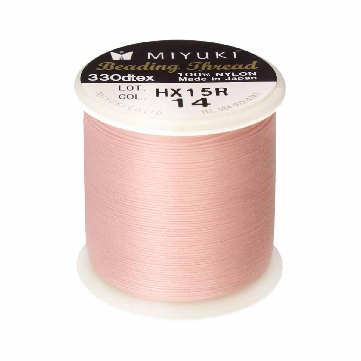 Miyuki Rijggaren 0,2 mm - Light Pink