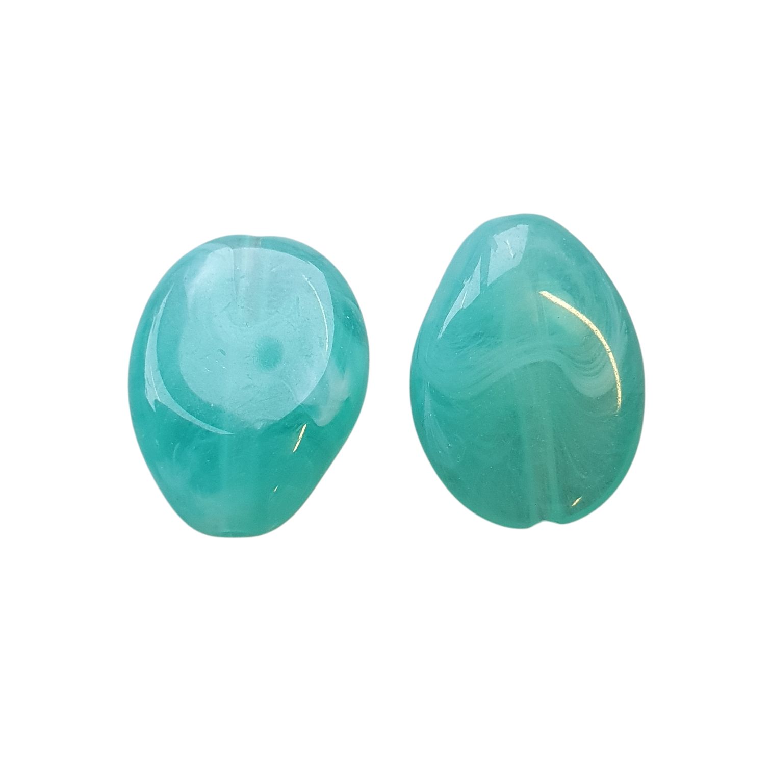 Acryl, Candy Beads, Big Rock - Imi Gemstone, Turquoise