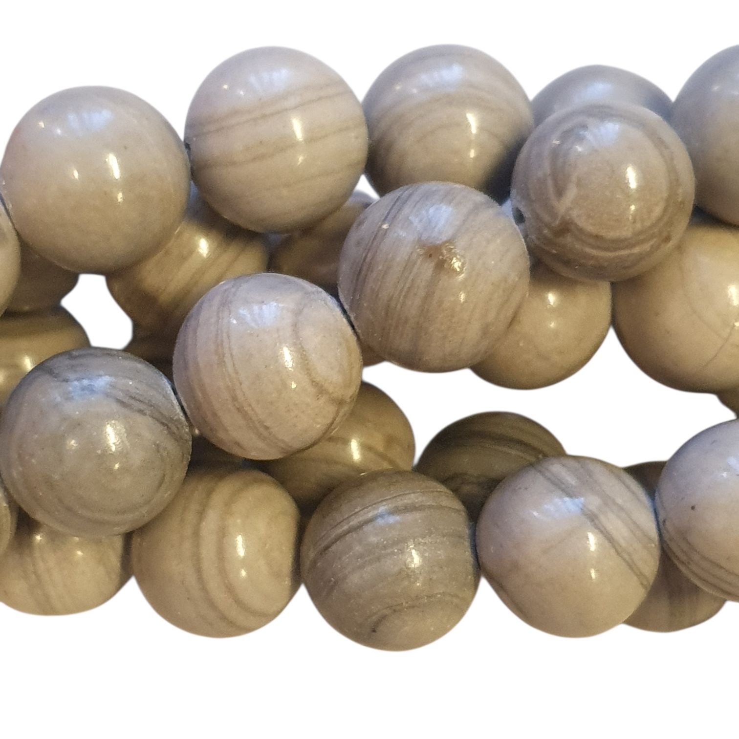 Natuursteen Rond - Grey Wood Lace Stone