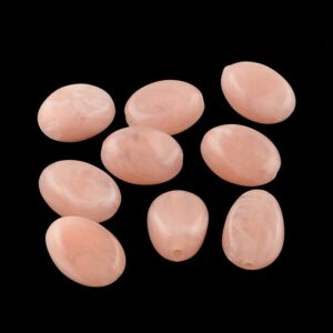 Acryl, Candy Beads, Nuggets - Imi Gemstone, Salmon