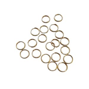 Ringetje - Gold-plated RVS (Dubbel)