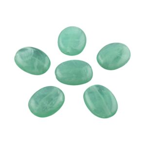 Acryl, Candy Beads, Ovaal - Imi Gemstone, Aquamarine Green