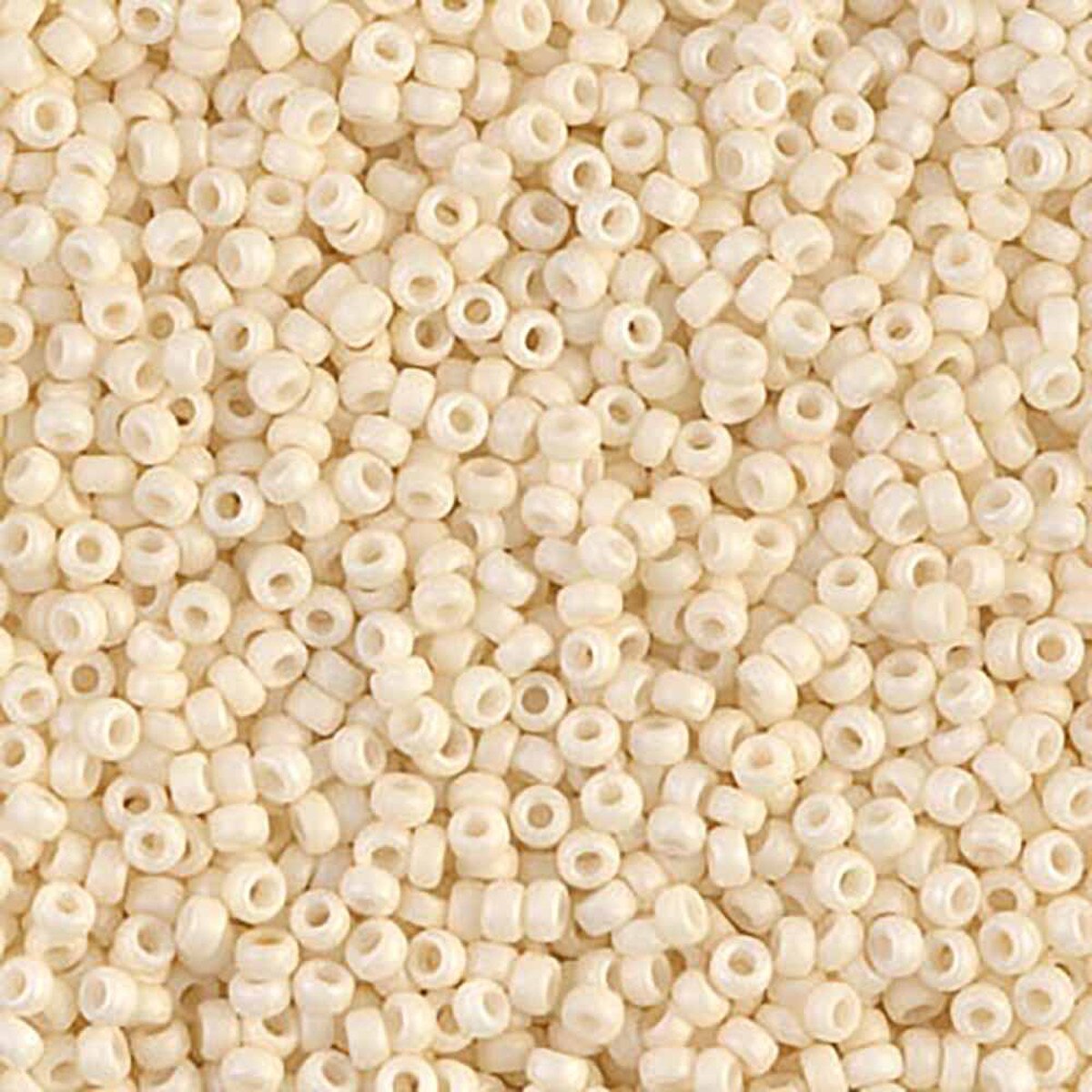 Miyuki Rocailles 11/0 - Opaque Matte Cream
