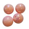 Acryl, Candy Beads - UV-Plated - Salmon Pink