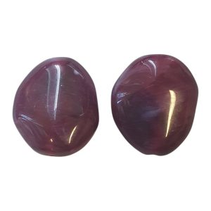 Acryl, Candy Beads, Big Rock - Imi Gemstone, Dark Purple