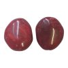 Acryl, Candy Beads, Big Rock - Imi Gemstone, Dark Red