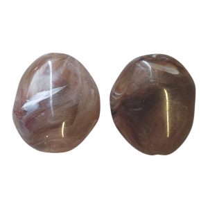 Acryl, Candy Beads, Big Rock - Imi Gemstone, Camel