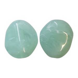 Acryl, Candy Beads, Big Rock - Imi Gemstone, Mint Green