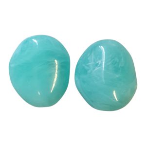 Acryl, Candy Beads, Big Rock - Imi Gemstone, Turquoise Green
