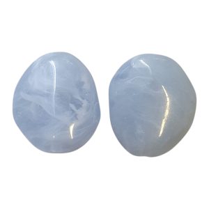 Acryl, Candy Beads, Big Rock - Imi Gemstone, Cornflower Blue