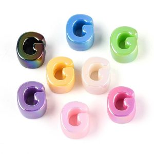 Acryl, Bubbel Letter G - UV-Plated Bright