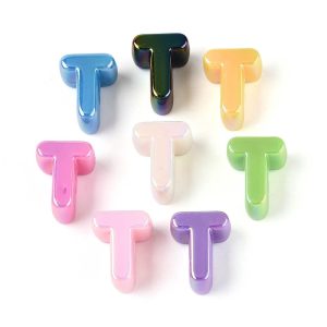 Acryl, Bubbel Letter T - UV-Plated Bright