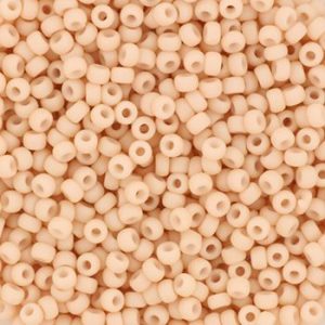 Miyuki Rocailles 8/0 - Opaque Matte Blush