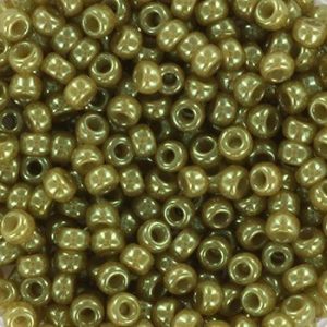 Miyuki Rocailles 8/0 - Ceylon Translucent Celery