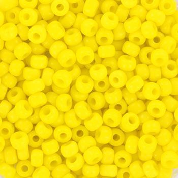 Miyuki Rocailles 8/0 - Opaque Yellow
