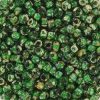 Miyuki Rocailles 8/0 - Transparant Picasso Green
