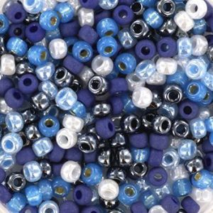 Miyuki Rocailles 8/0 - Blue Wonder